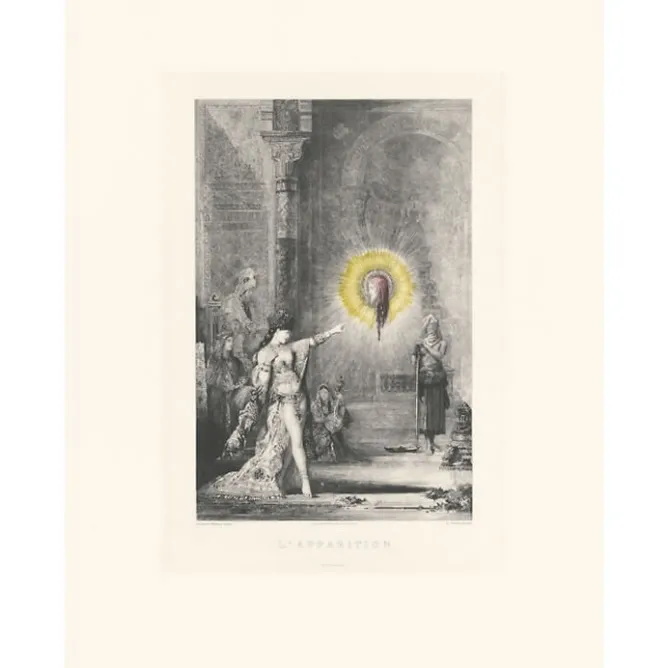 Boutiques de musées Estampe L'apparition : Salomé et la tête de saint Jean-Baptiste - Gustave Moreau New