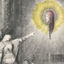 Boutiques de musées Estampe L'apparition : Salomé et la tête de saint Jean-Baptiste - Gustave Moreau New