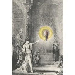 Boutiques de musées Estampe L'apparition : Salomé et la tête de saint Jean-Baptiste - Gustave Moreau New