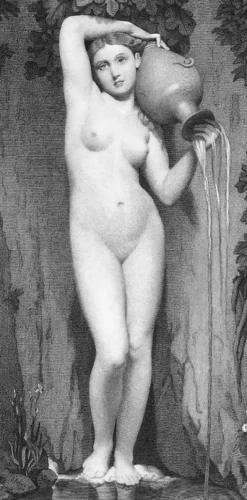 Boutiques de musées Estampe La source - Jean-Auguste-Dominique Ingres Best