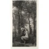 Boutiques de musées Estampe La toilette - Corot Outlet