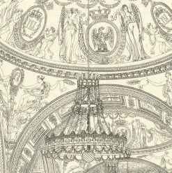 Personnages Et Évènements Historiques<Boutiques de musées Estampe Le banquet impérial au palais des Tuileries, mariage de Napoléon et de Marie-Louise, 1810