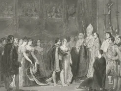 Personnages Et Évènements Historiques<Boutiques de musées Estampe Le mariage de Napoléon Ier et de Marie-Louise au palais du Louvre le 2 avril 1810 - Léopold Massard d'après Rouget
