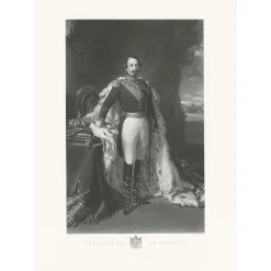 Chefs D'Œuvre Des Musées<Boutiques de musées Estampe L'Empereur Napoléon III - Samuel Cousins