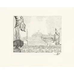 Chefs D'Œuvre Des Musées<Boutiques de musées Estampe Le Palais de Chaillot (Exposition 1937) - Jean-Emile Laboureur