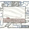 Créations Contemporaines<Boutiques de musées Estampe Le pinceau voyageur - Pierre Alechinsky