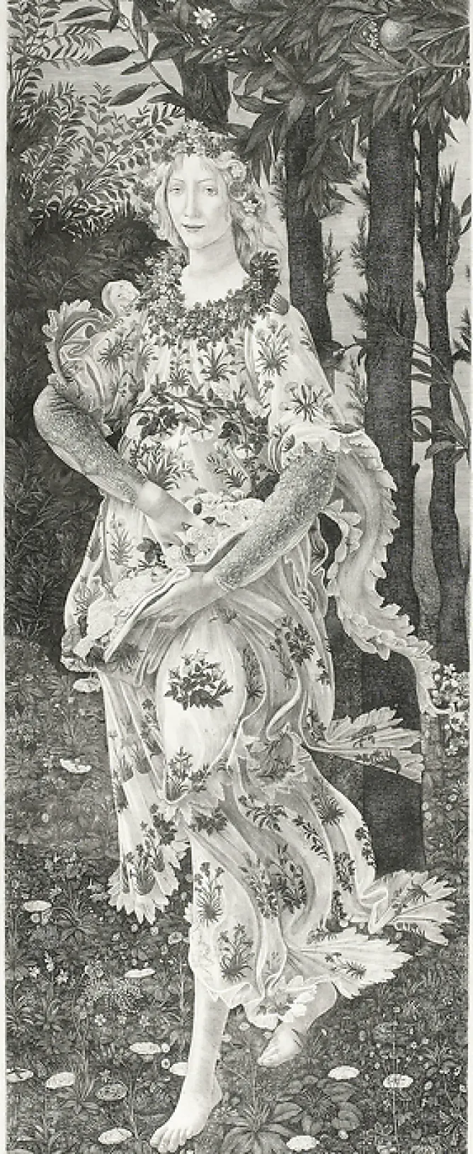 Boutiques de musées Estampe Le Printemps - Botticelli New