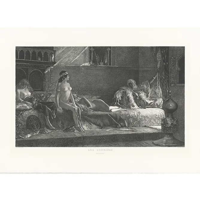 Boutiques de musées Estampe Les chérifas - Benjamin Constant Best
