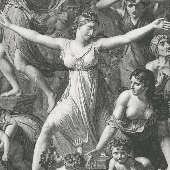 Chefs D'Œuvre Des Musées<Boutiques de musées Estampe Les Sabines - Jacques-Louis David
