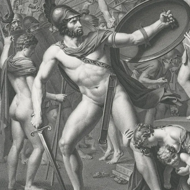 Chefs D'Œuvre Des Musées<Boutiques de musées Estampe Les Sabines - Jacques-Louis David