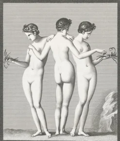 Nu<Boutiques de musées Estampe Les Trois Grâces - Boucher-Desnoyers