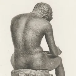 Boutiques de musées Estampe Le Tireur d'épine, vu de dos - Edouard-Denis Baldus New