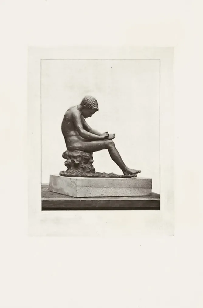 Boutiques de musées Estampe Le Tireur d'épine vu de profil - Edouard-Denis Baldus New