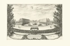 Boutiques de musées Estampe L'Ile d'Alcine et son palais enchanté - Israël Silvestre New