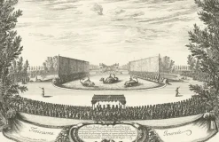 Boutiques de musées Estampe L'Ile d'Alcine et son palais enchanté - Israël Silvestre New