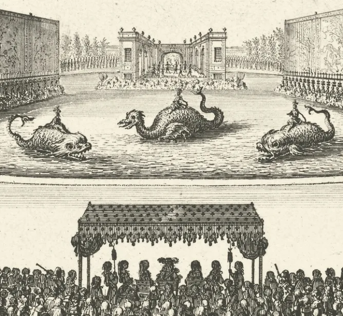 Boutiques de musées Estampe L'Ile d'Alcine et son palais enchanté - Israël Silvestre New