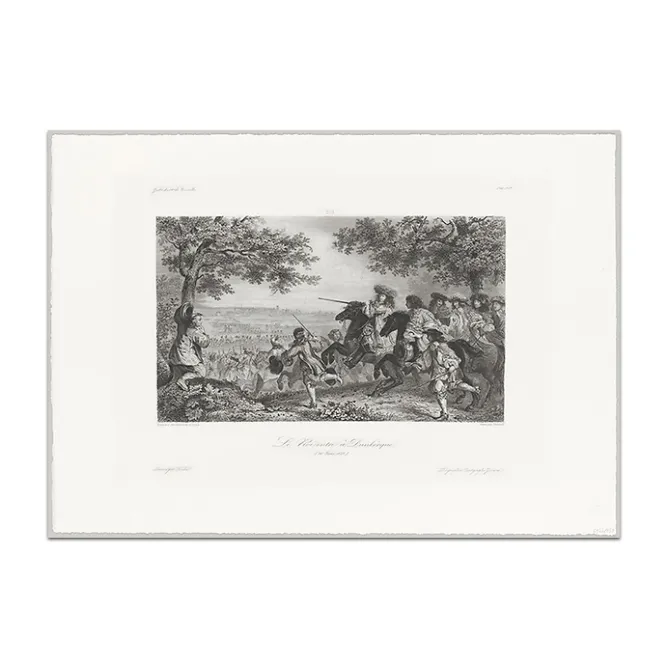 Personnages Et Évènements Historiques<Boutiques de musées Estampe Louis XIV entre à Dunkerque, le 2 septembre 1662