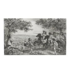 Personnages Et Évènements Historiques<Boutiques de musées Estampe Louis XIV entre à Dunkerque, le 2 septembre 1662