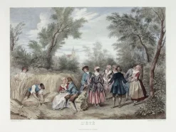 Boutiques de musées Estampe L'Été ou La Danse - Nicolas Lancret Sale