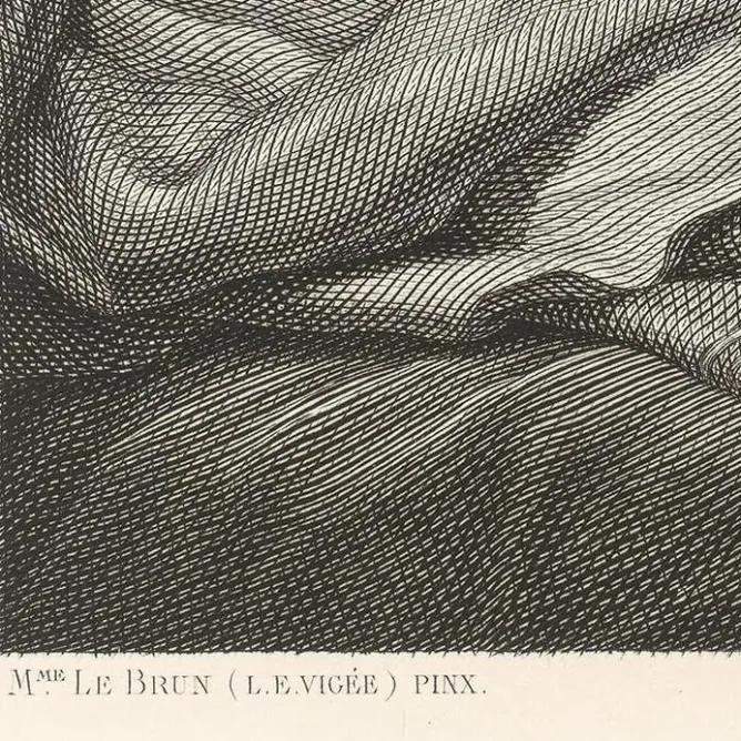 Personnages Et Évènements Historiques|Chefs D'Œuvre Des Musées<Boutiques de musées Estampe Madame Vigée Le Brun et sa fille Jeanne-Lucie, dite Julie