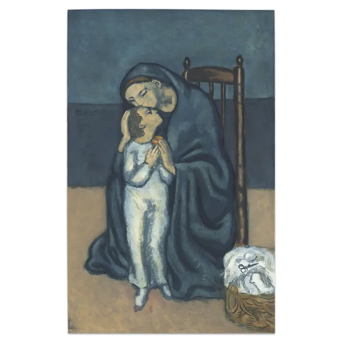 Boutiques de musées Estampe Maternité d'après Picasso - Jacques Villon Discount