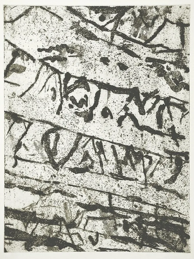 Boutiques de musées Estampe Palimpseste sumérien - Georges Noël Discount