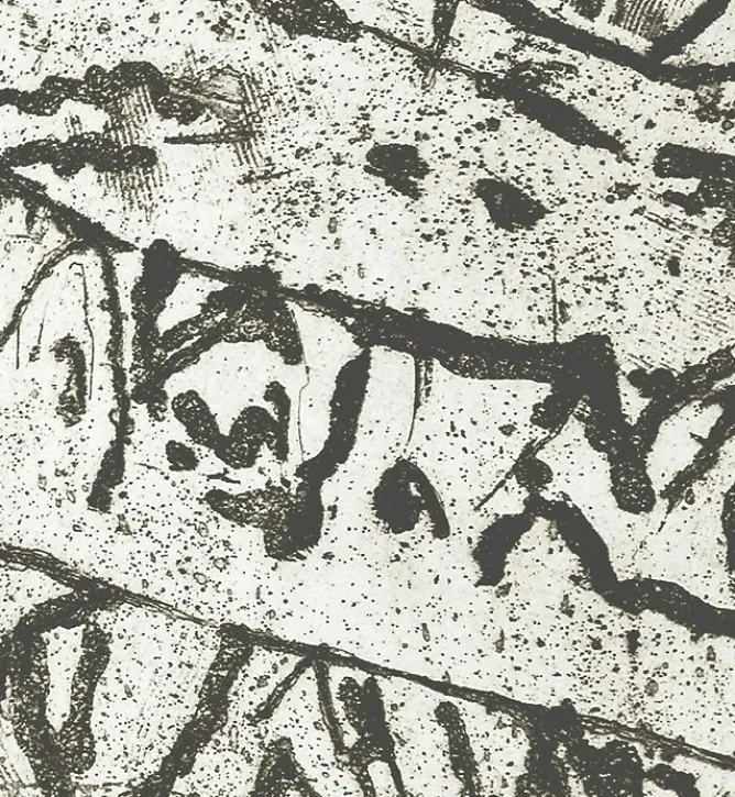 Boutiques de musées Estampe Palimpseste sumérien - Georges Noël Discount