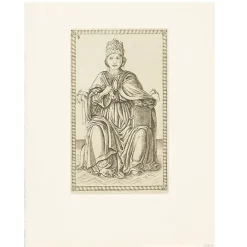 Boutiques de musées Estampe Papa, carte 10, Le Tarot de Mantegna - Cécile Reims Best
