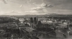 Boutiques de musées Estampe Paris en 1860 - Edouard Willmann Sale