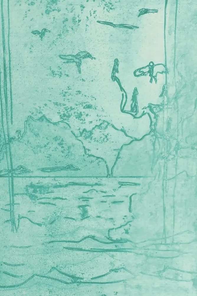 Boutiques de musées Estampe Pelican Island - Peter Doig Online