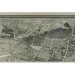 Boutiques de musées Estampe Plan Turgot - Planche n° 3 - Partie du Faubourg Saint-Victor et Saint-Marcel Online