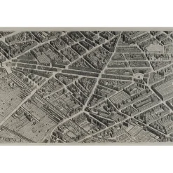 Boutiques de musées Estampe Plan Turgot - Planche n° 14 - Nouvelle France et Place des Victoires Outlet