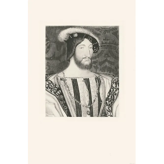 Boutiques de musées Estampe Portrait de François 1er, roi de France (en 1515) Sale