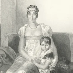 Personnages Et Évènements Historiques|Chefs D'Œuvre Des Musées<Boutiques de musées Estampe Portrait d'Hortense-Eugénie de Beauharnais, reine de Hollande