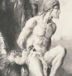 Chefs D'Œuvre Des Musées<Boutiques de musées Estampe Prométhée - Gustave Moreau