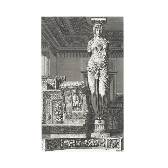 Boutiques de musées Estampe Rapprochement de divers fragments de la Salle de l'Institut - Louis-Pierre Baltard