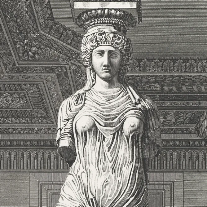 Boutiques de musées Estampe Rapprochement de divers fragments de la Salle de l'Institut - Louis-Pierre Baltard