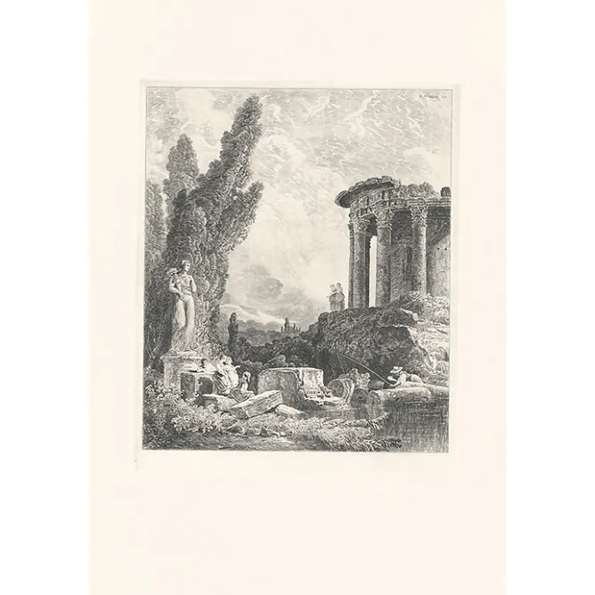 Boutiques de musées Estampe Ruines Antiques - Hubert Robert Clearance