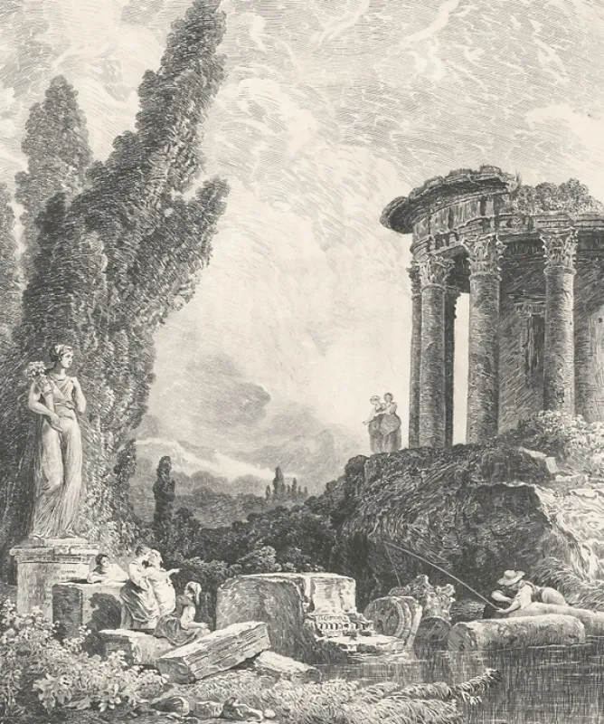 Boutiques de musées Estampe Ruines Antiques - Hubert Robert Clearance