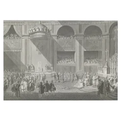 Personnages Et Évènements Historiques<Boutiques de musées Estampe Sacre De Napoléon Les Onctions