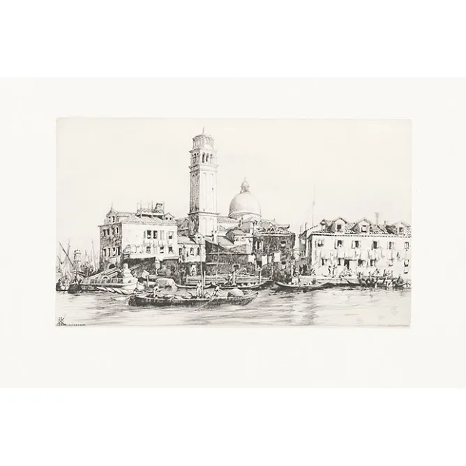 Chefs D'Œuvre Des Musées<Boutiques de musées Estampe San Pietro di Castello - Herman Armour Webster