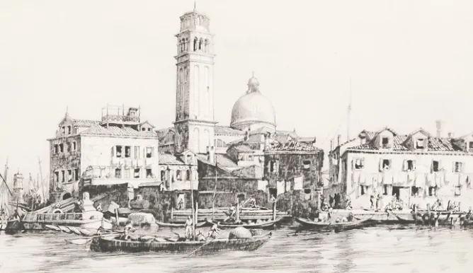 Chefs D'Œuvre Des Musées<Boutiques de musées Estampe San Pietro di Castello - Herman Armour Webster