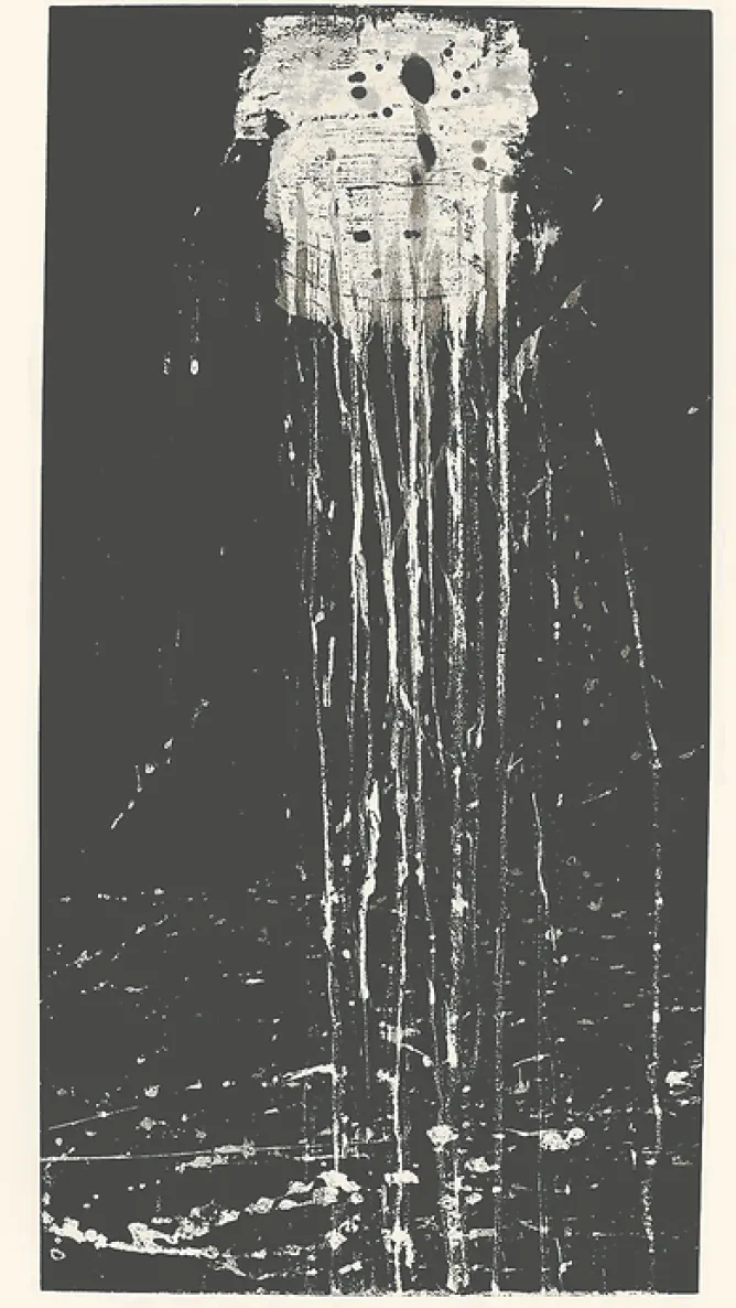 Boutiques de musées Estampe The dragon king's daughter waterfall - Pat Steir Sale