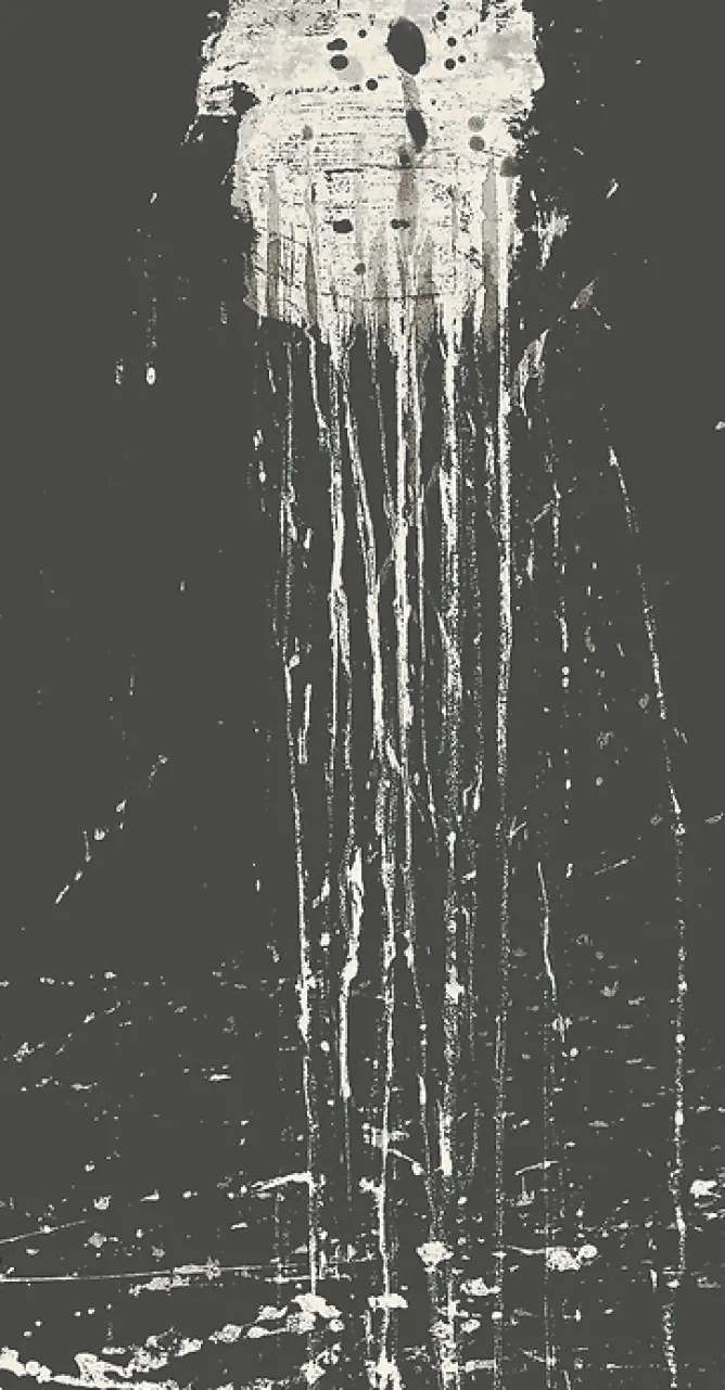 Boutiques de musées Estampe The dragon king's daughter waterfall - Pat Steir Sale