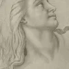 Boutiques de musées Estampe Tête de femme Best