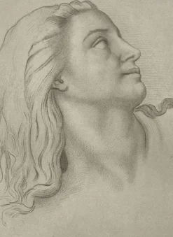 Boutiques de musées Estampe Tête de femme Best