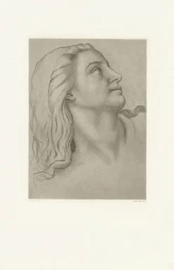 Boutiques de musées Estampe Tête de femme Best