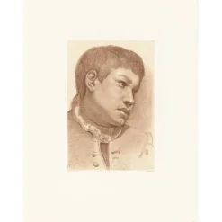 Boutiques de musées Estampe Tête de jeune garçon - Carrache Best