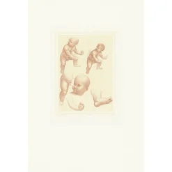 Boutiques de musées Estampe Étude d'enfant - Léonard de Vinci Sale