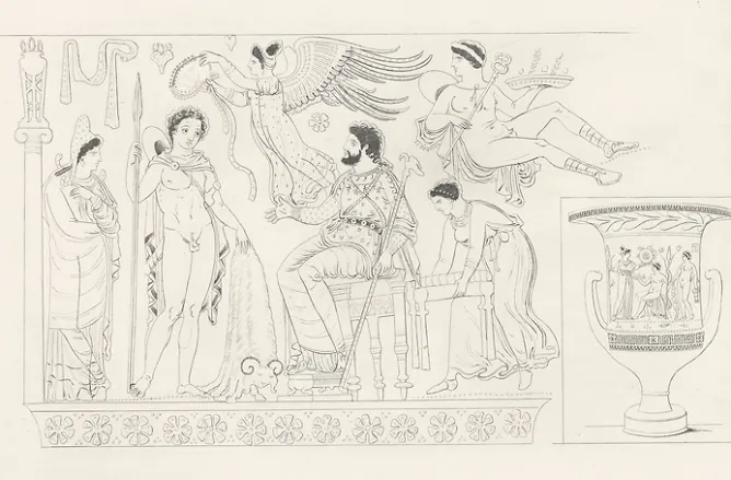 Dessins|Chefs D'Œuvre Des Musées<Boutiques de musées Estampe Vase de Jason tenant la Toison d'Or